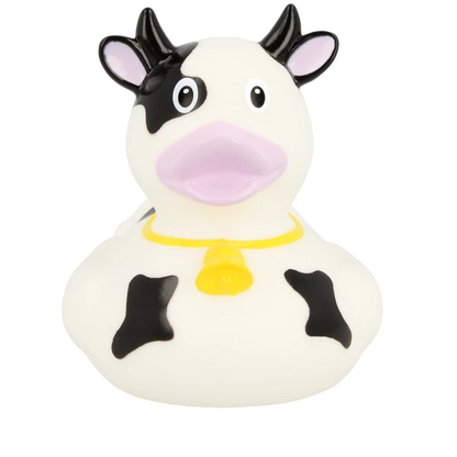 Cow Duck Black - GoneQwackers Rubber Duck Gift shop