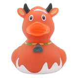Cow Duck Brown - GoneQwackers Rubber Duck Gift shop