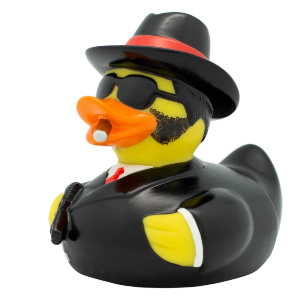 Al Capo Duck - GoneQwackers Rubber Duck Gift shop