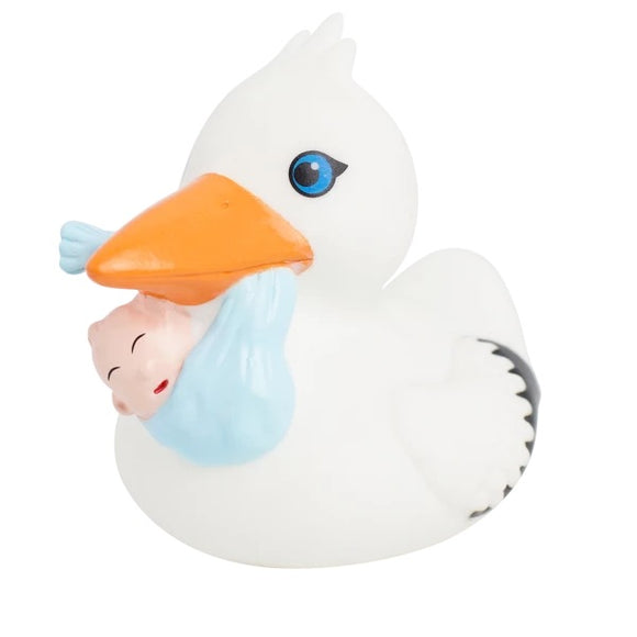 STORK DUCK WITH BABY - GoneQwackers Gift Store