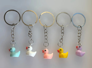 Resin Duck Keyrings - GoneQwackers Rubber Duck Gift shop