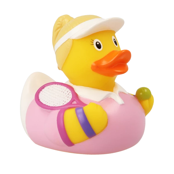TENNIS PLAYER FEMALE DUCK - GoneQwackers Duck Gift shop