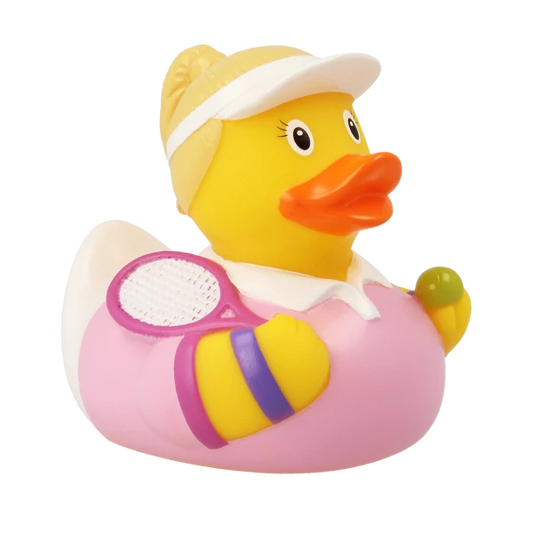 TENNIS PLAYER FEMALE DUCK - GoneQwackers Duck Gift shop