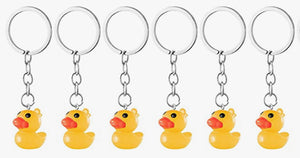 Mini Duck Keyring - GoneQwackers Rubber Duck Gift shop