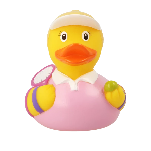 TENNIS PLAYER FEMALE DUCK - GoneQwackers Duck Gift shop