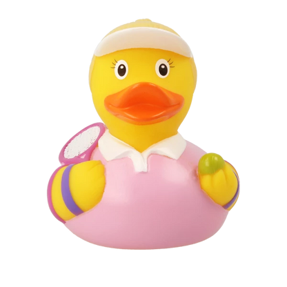 TENNIS PLAYER FEMALE DUCK - GoneQwackers Duck Gift shop