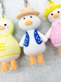 6pc Duck keychains - GoneQwackers Rubber Duck Gift shop