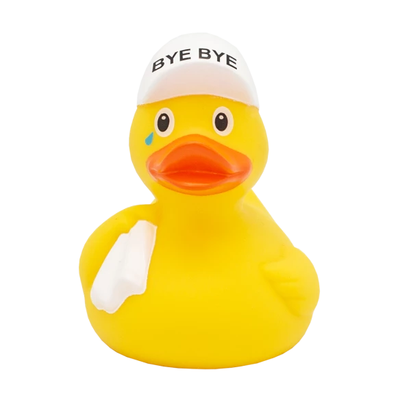 Bye Bye Duck - GoneQwackers Rubber Duck Gift shop