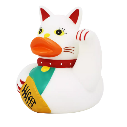 Lucky Cat Duck - GoneQwackers Rubber Duck Gift shop