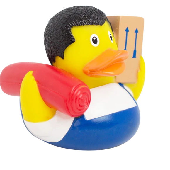 Moving Helper Duck - GoneQwackers Rubber Duck Gift shop