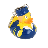 Stewardess Keyring Duck - GoneQwackers Rubber Duck Gift shop