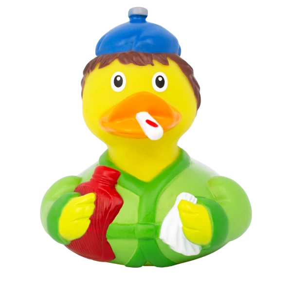 Sick Duck - GoneQwackers Rubber Duck Gift shop