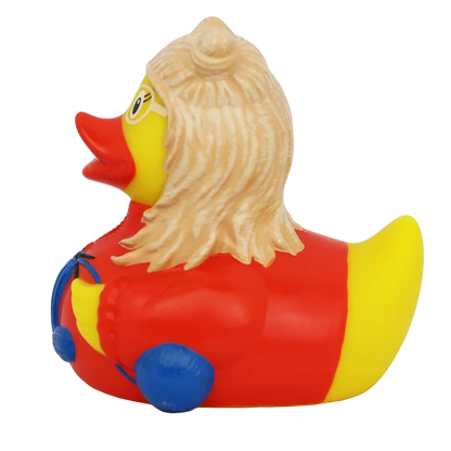 Knitting Duck - GoneQwackers Rubber Duck Gift shop