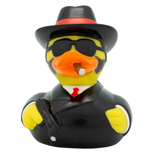 Al Capo Duck - GoneQwackers Rubber Duck Gift shop