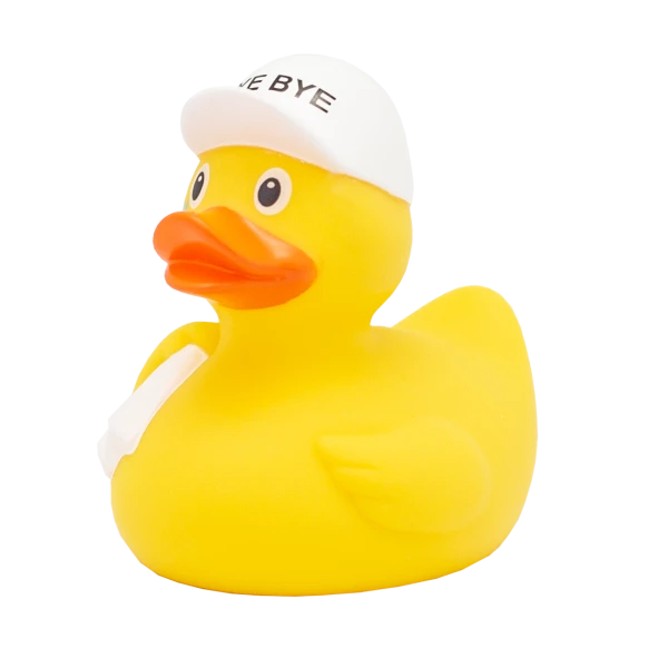 Bye Bye Duck - GoneQwackers Rubber Duck Gift shop